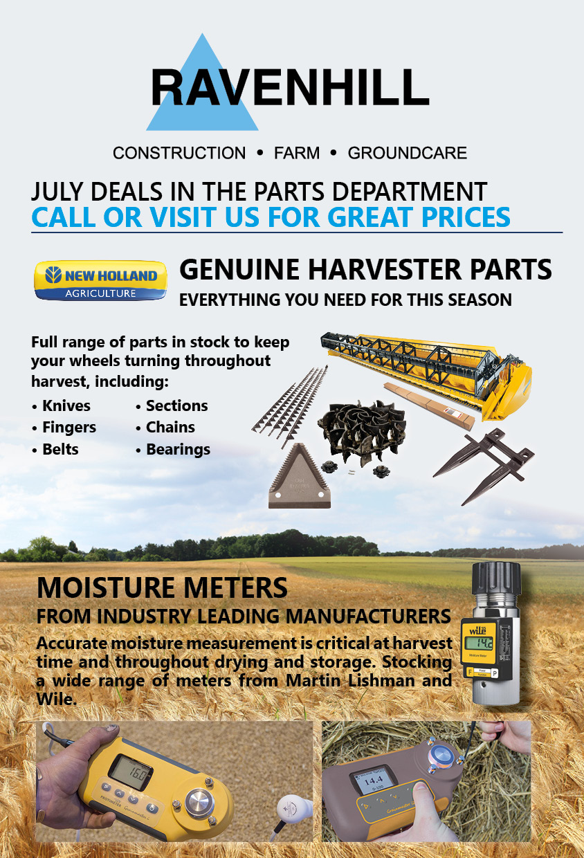 Ravenhill Monthly Parts Insert July 2019